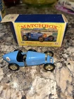 Matchbox Lesney Y-6 Supercharged Bugatti Type 35 Boxed MOY