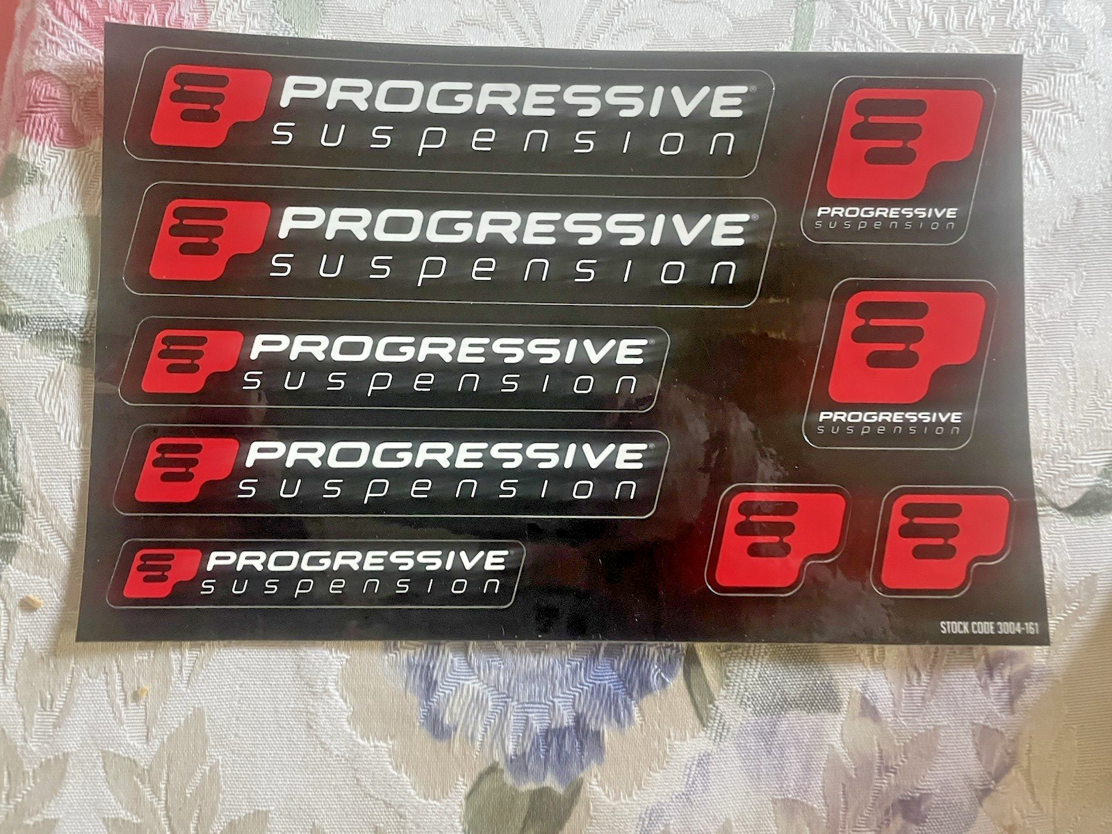 NEW Progressive Suspension Large Logo 8