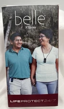 Belle X-Series AT&T Black 4G Life Protect 24/7 Mobile Medical Alert System New