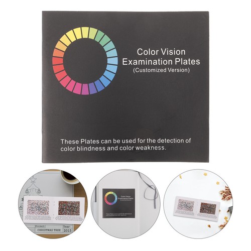 Color Colorblind Testing Kit Visual Acuity Chart