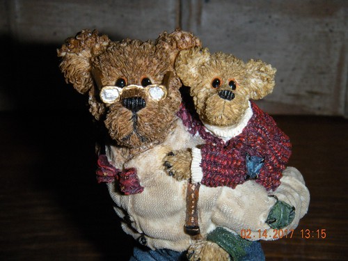 Boyds Bears 2000 ~NE GRANDPA MCBRUIN WITH BRIAN...GRANDFATHERS~ STYLE #228350 - Imagen 3 de 10
