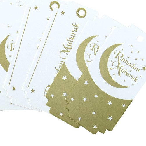 Eid Ramadan Mubarak Gift Bags Tags Label Stickers Decoration Melb. Seller - Picture 25 of 37