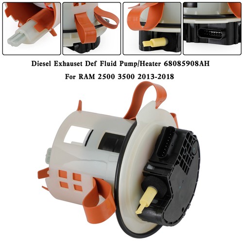 Diesel Exhauset Def Fluid Pump/Heater 68085908AH Fits RAM 2500 3500 13~18 S11 - Picture 5 of 16