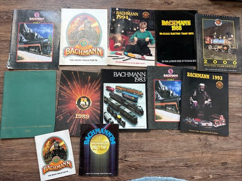 Bachmann Train Catalog Lot 1970s 1980s 1990s 2000 - R117-A | eBay