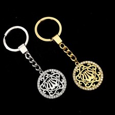 Keychain Ring Keychain Allah Pendant Muslim Quran Islam Rhinestone