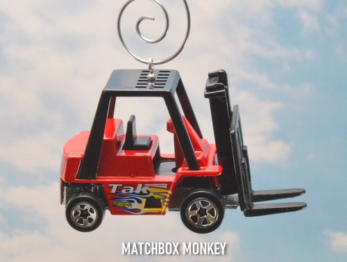 1/64 Forklift Hi-Lo Christmas Ornament Crown Fork Truck CAT Komatsu Toyota HILO - Picture 5 of 12