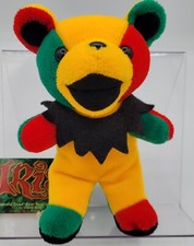 IRIE 7" Grateful Dead Dancing Bean Bear Liquid Blue VINTAGE FREE SHIP