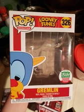 Funko Pop Looney Tunes Gremlin #326 Funko Shop Exclusive Box Only W/Protector