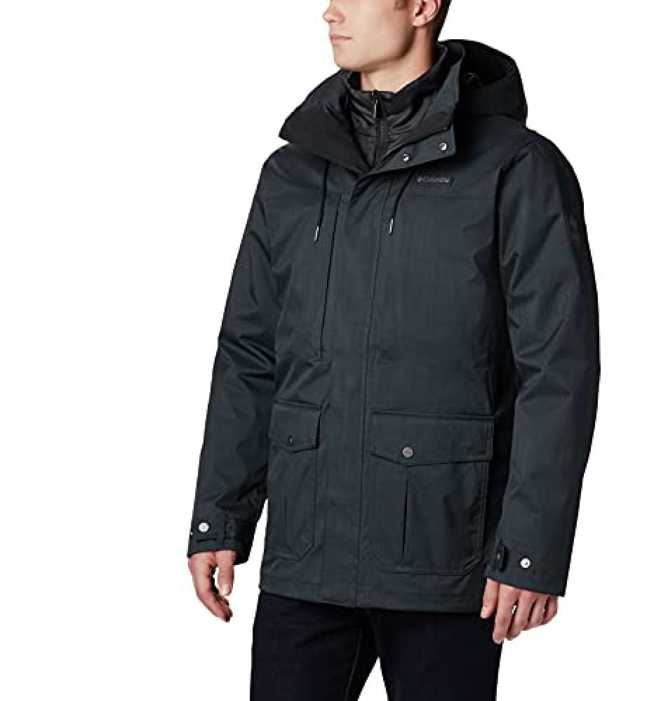 (TG. S) Columbia Horizons Pine Interchange Jacket Giacca Invernale 3 In 1 per Uo