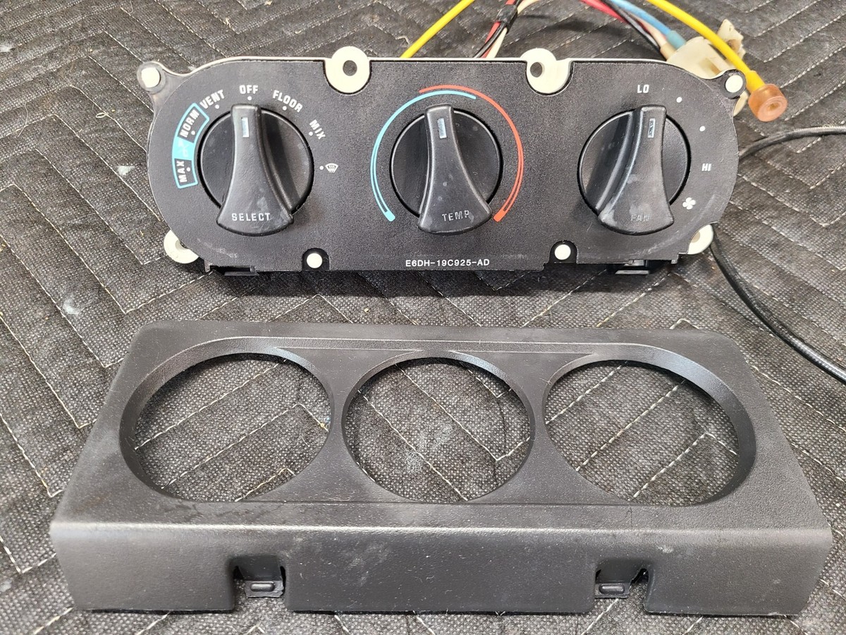87 88 89 Ford Fox Body Mustang Climate Control HVAC Panel Cable