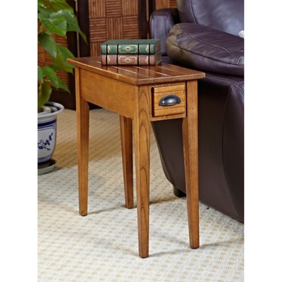 Leick Home Bin Pull 10 In Chair Side End Table In