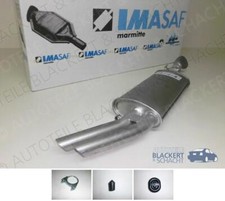 IMASAF ESD Auspuff Endtopf + Anbauteile für VW Golf 2 1.8 GTI G60 1990-1991
