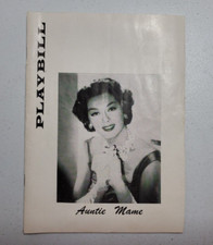 Original Vintage Playbill Auntie Mame, Broadhurst Theatre, 1957