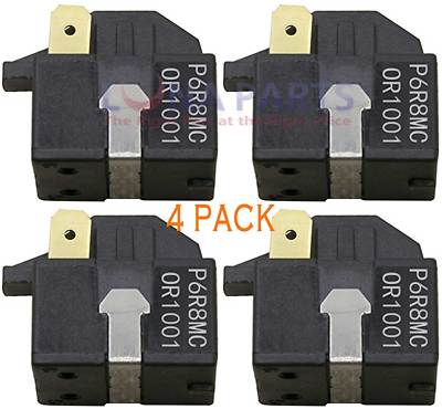 4 PACK - Refrigerator Starter P6R8MC For LG Magic Chef Refrigerator & dehumidier