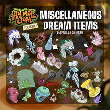 Animal Jam Classic AJC Miscellaneous Big/Dream Items (READ DESCRIPTION)
