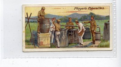 (Jc8323-100) SPIELER, ARMEELEBEN, GAS FÜR KRIEGSBALLONS HERSTELLEN, 1910, #19