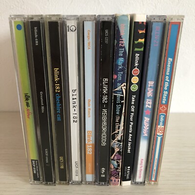 BLINK 182 / Flyswatter & Rare boot盤 希少 BLINK 182 Blink 182 MTS Green vinyl MIGHTIER THAN SWORD OOP