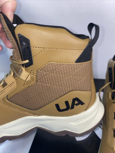 Under Armour Stellar G2 Tactical Utility Boot 7Y Brown 3026056 New Hiking Youth - Picture 7 of 8