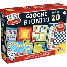 Lisciani Giochi Ludoteca Set con più di 20 giochi da tavolo