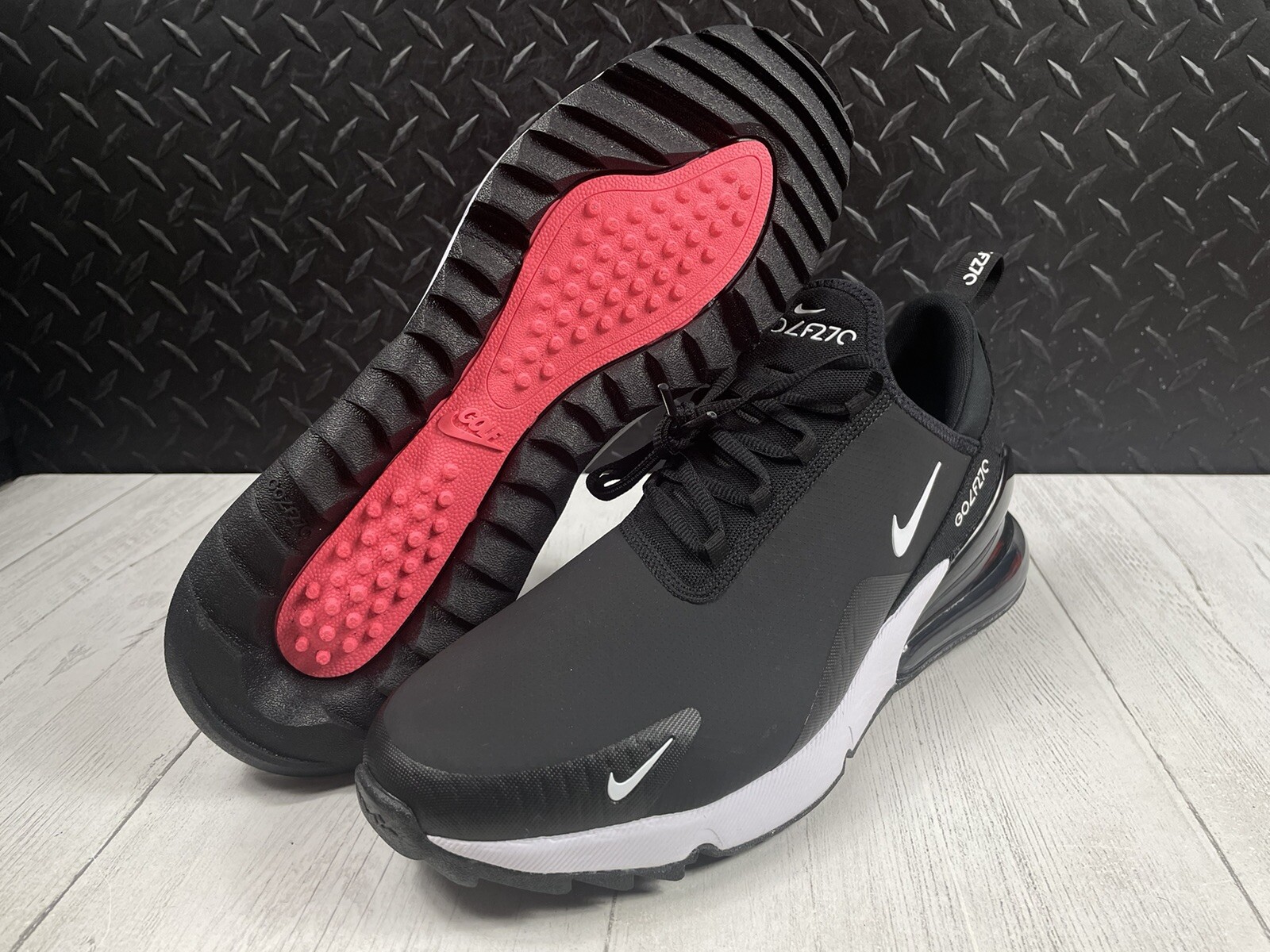 Size 11-New Nike Air Max 270 Golf Black White Men's Shoes CK6483-001 |  海賊つうしん。