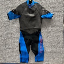 O NEILL Shorty Wetsuit Mens Black /Blue See Pictures For Measurements