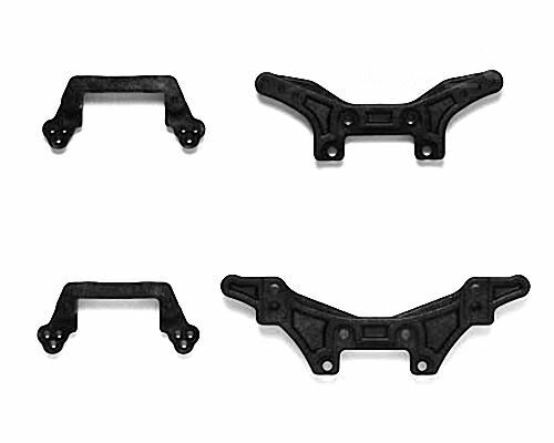 TAMIYA 300005941 - Spoiler FH Knight Hauler 56314, Colore: Nero