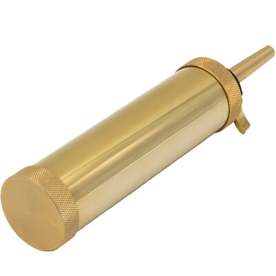 Muzzle-Loaders  Black Powder Flask - 1350 Grain Capacity - Brass Powder Flask
