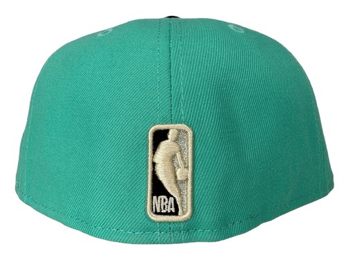 New Era NBA Chicago Bulls Mint Green & Black Clear 59FIFTY Fitted Hat, Cap, New - Picture 12 of 14