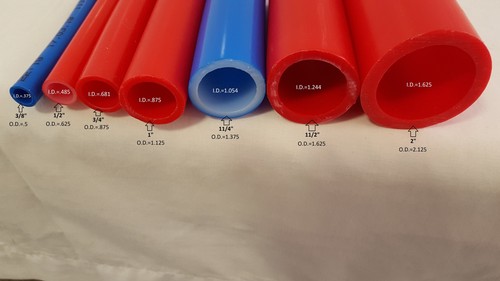 1' -250' coil - RED Oxygen Barrier PEX B Tubing Htg/PLbg/In Floor Htg - Picture 3 of 3