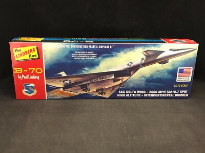 Lindberg B-70 High Altitude Intercontinental Bomber 1:172 Scale Model Kit HL413