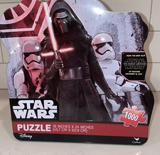 Disney Star Wars Puzzle Tin 1000pc The Force Awakens 18" X 24" Cardinal