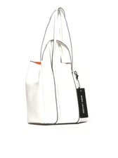 Marc Jacobs The Tag Tote white One Size MSRP $395 -(AUTHENTIC) (PKA5A)