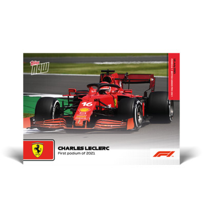 Topps Now Formula 1 2021 - Card 34 - Charles Leclerc - Ferrari