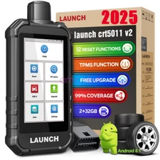 2025 LAUNCH X431 Creader 5011 V2 TPMS Upgraded Of CRT5011E Diagnostic OBD2 Tool
