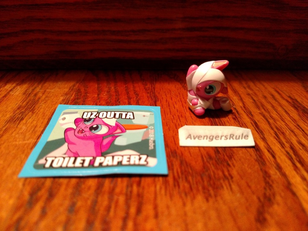 Itty Bitty Lost Kitties Hasbro Series 2 T.P. Rollerton