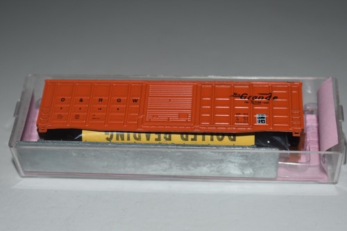 Carro de carga Roundhouse 8174 Rio Grande 50' escala N puerta única 84145 C49818 | Zustand: Used