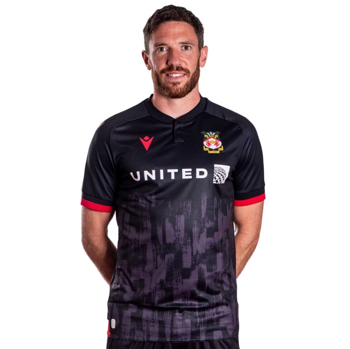【日本未発売】WrexhamAFC 24-25 3rdシャツ インポートLサイズ Authentic Wrexham AFC Football 2024 Forbidden EFL Third