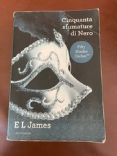 E L James CINQUANTA SFUMATURE DI NERO Oscar Mondadori libro romanzo saga