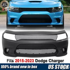 Front Bumper Cover Body Kit Fits for 2015-2023 Dodge Charger SRT Hellcat Style