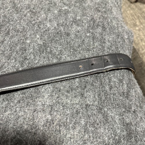 Cintura in pelle nera da uomo nera COACH taglia 42 made in USA - Foto 8 di 13