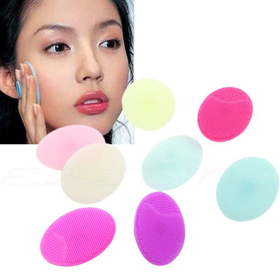 Facial Cleansing Silicone Brush Skin Blackhead Pore Cleaner Massager Scrub Face