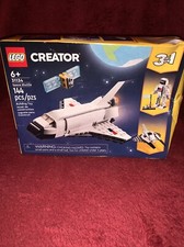 LEGO CREATOR 3-in-1: Space Shuttle 31134 New in Box Sealed Damaged Box