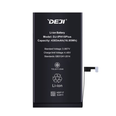 New DEJI battery for Apple iPhone 15 PLUS Replacement Battery Tool
