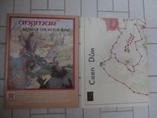 Angmar, Land of the Witch King + Map - Mers Merp Middle Earth Rolemaster