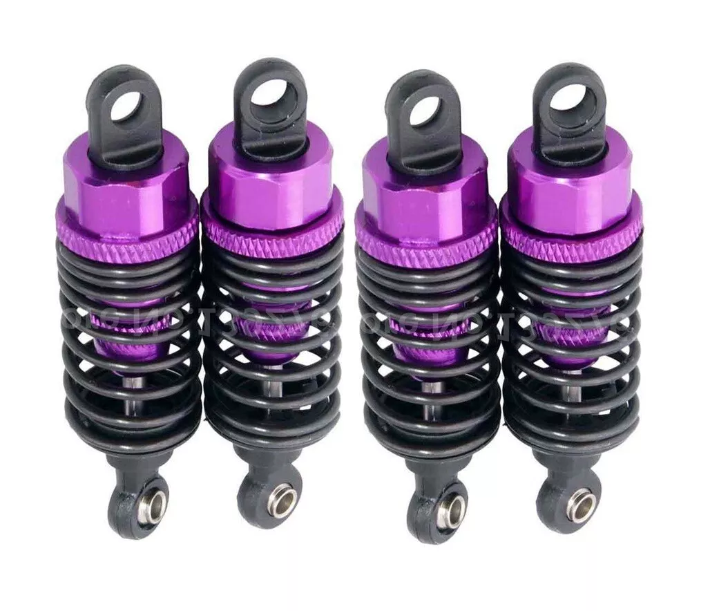 Upgrade RC 1 10 Drift Car Oil Filled Aluminium Shock Absorber Damper 68mm Purple