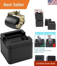 Versatile Heavy-Duty Furniture Risers - Adjustable 3 Inch Elevation for Storage