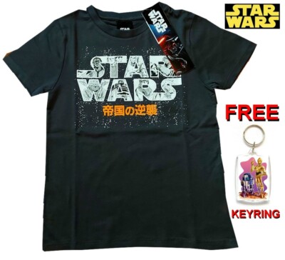 Star Wars T-Shirt/KINDER/JUNGEN/MÄDCHEN/HERREN/DAMEN/KINDER/UNISEX 7-8 Jahre