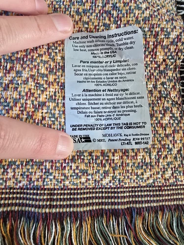 Christmas Cardinal Winter  Woven Tapestry Throw Blanket Mohawk