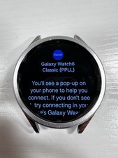 Samsung Galaxy Watch6 Classic SM-R960 47mm Stainless Steel Case with Hybrid Band