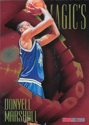 1994-95 Hoops Magic's All Rookies Foil-Tech #FAR-4 Donyell Marshall
